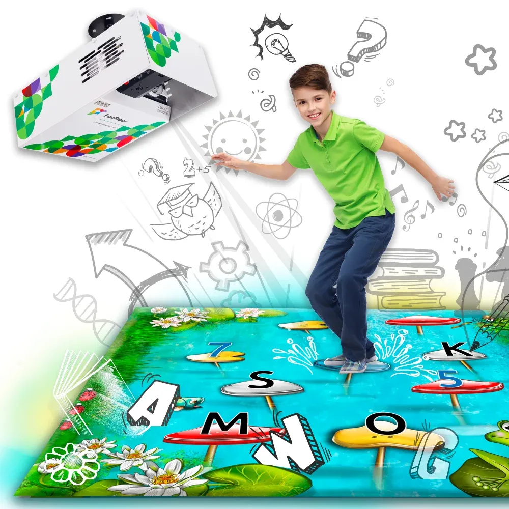 Mata FunFloor – zrolowana do transportu