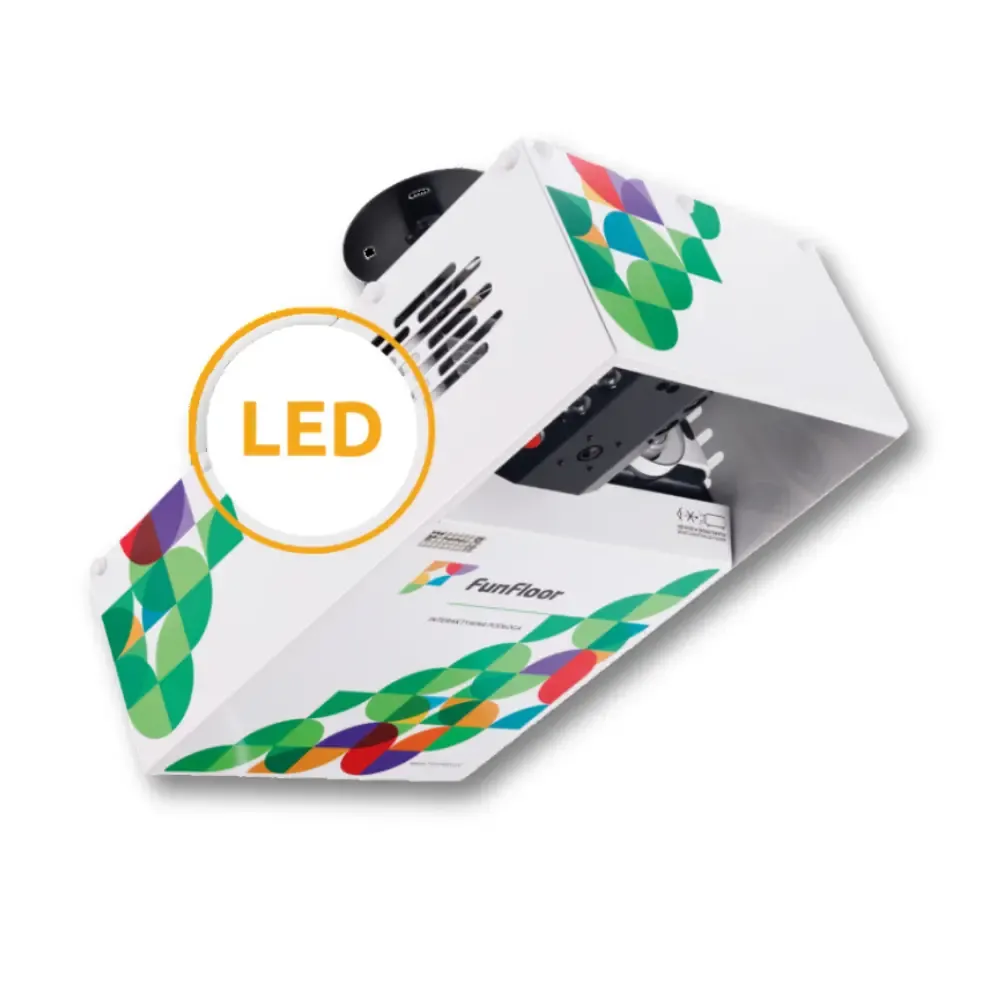 FunFloor EDU LED – goście w trakcie gry