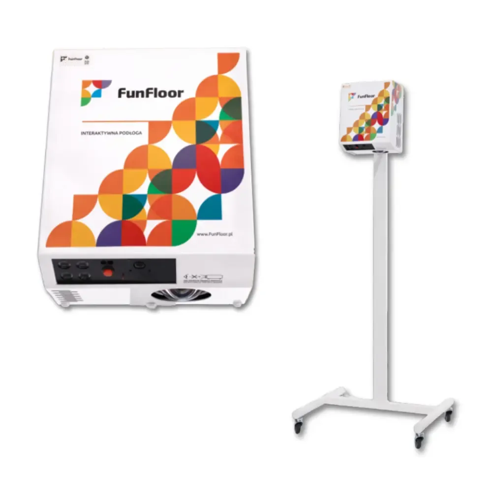 FunFloor MOBILNY – statyw z gumowymi kółkami