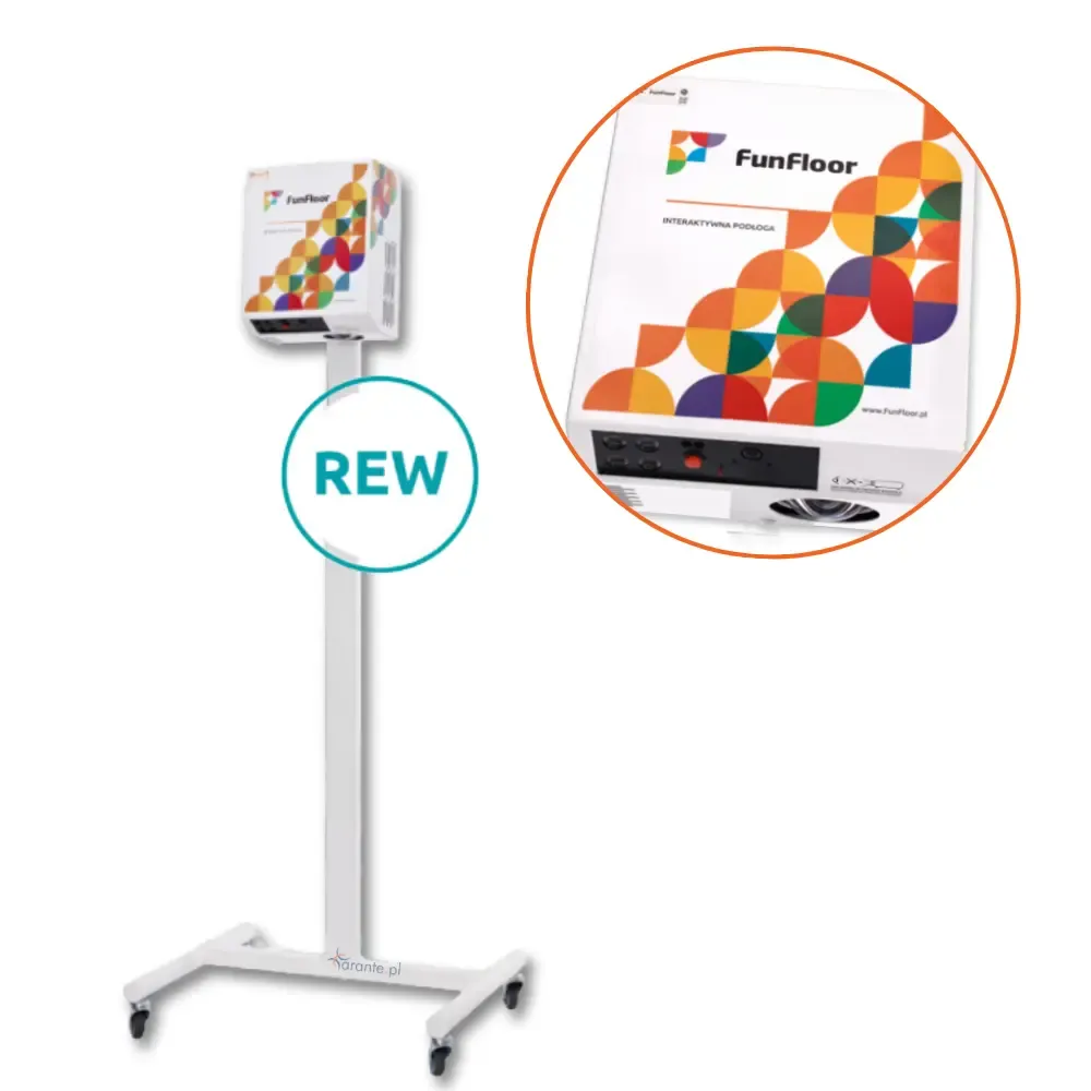 FunFloor REWALIDACJA MOBILNY – statyw na kółkach