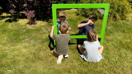 Naukowe place zabaw - Tablica edukacyjna Picasso (dwustronna)