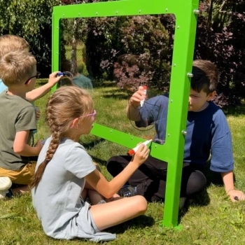 Naukowe place zabaw - Tablica edukacyjna Picasso (dwustronna)