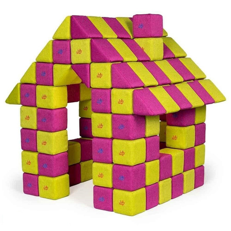 Klocki Magnetyczne Jolly Heap JOY - 150 szt.