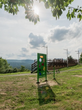Naukowe place zabaw - Panel Sensoryczny
