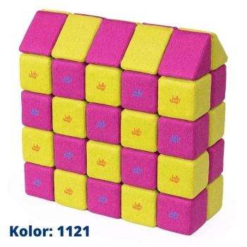 Klocki Magnetyczne Jolly Heap MEDIUM - 50 szt.