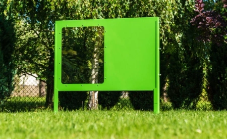 Naukowe place zabaw - Tablica edukacyjna Da Vinci (dwustronna)