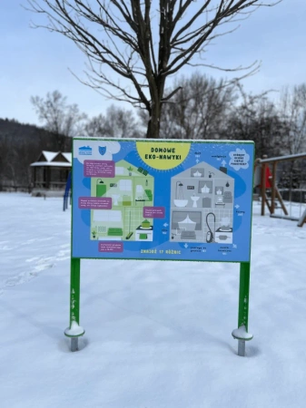 Naukowe place zabaw - Eko-stacja