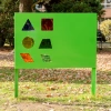 Naukowe place zabaw - Tablica edukacyjna Pitagoras (dwustronna)