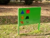 Naukowe place zabaw - Tablica edukacyjna Pitagoras (dwustronna)