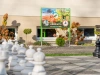 Naukowe place zabaw - Tablica edukacyjna 4 pory roku (jednostronna)