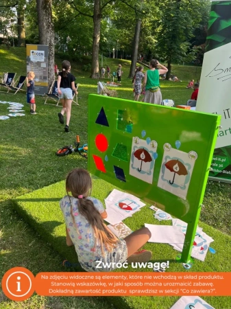 Naukowe place zabaw - Tablica edukacyjna Pitagoras (dwustronna)