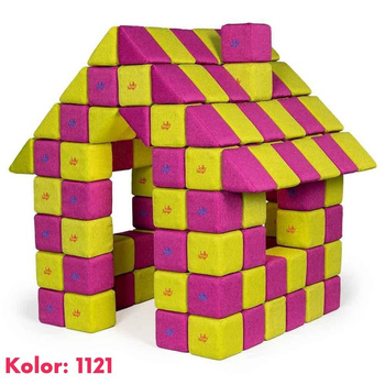 Klocki Magnetyczne Jolly Heap JOY - 150 szt.
