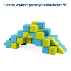 Klocki Magnetyczne Jolly Heap MEDIUM - 50 szt.