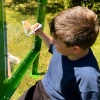 Naukowe place zabaw - Tablica edukacyjna Da Vinci (dwustronna)