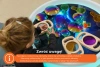Sensoryczny podświetlany stolik DISCOVERY - Niski