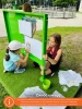 Naukowe place zabaw - Tablica edukacyjna Da Vinci (dwustronna)