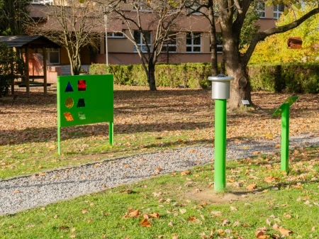 Naukowe place zabaw - Tablica edukacyjna Pitagoras (dwustronna)