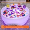 Sensoryczny podświetlany stolik DISCOVERY - Niski