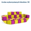 Klocki Magnetyczne Jolly Heap MEDIUM - 50 szt.