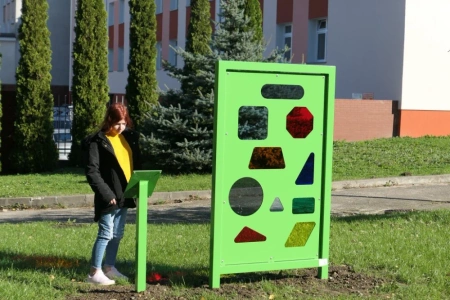 Naukowe place zabaw - Panel Sensoryczny