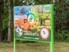 Naukowe place zabaw - Tablica edukacyjna 4 pory roku (jednostronna)