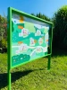 Naukowe place zabaw - Tablica edukacyjna Pierwsza Pomoc (dwustronna)