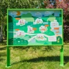 Naukowe place zabaw - Tablica edukacyjna Pierwsza Pomoc (dwustronna)