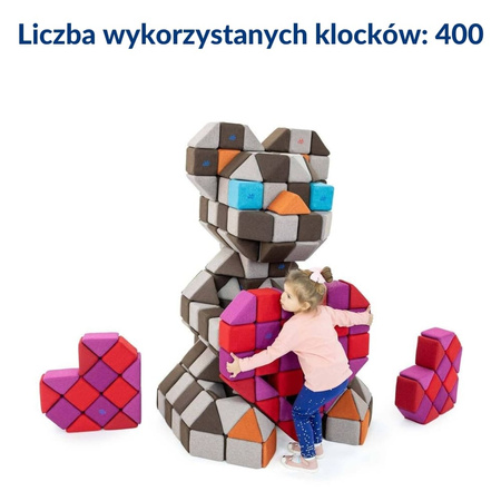 Klocki Magnetyczne Jolly Heap BASIC - 100 szt.