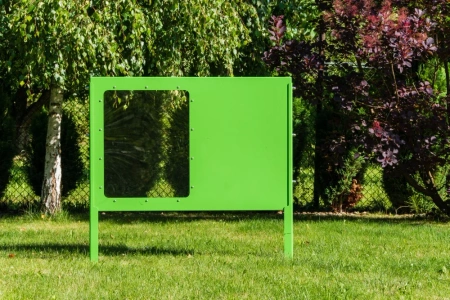 Naukowe place zabaw - Tablica edukacyjna Da Vinci (dwustronna)