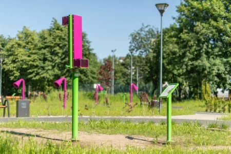 Naukowe place zabaw - Peryskop (Lornetka ziemna)