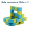 Klocki Magnetyczne Jolly Heap MEDIUM - 50 szt.