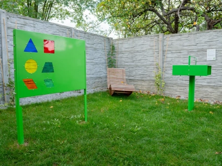 Naukowe place zabaw - Tablica edukacyjna Pitagoras (dwustronna)