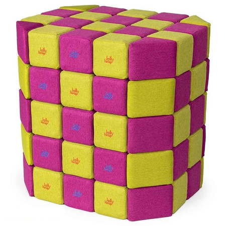 Klocki Magnetyczne Jolly Heap BASIC - 100 szt.